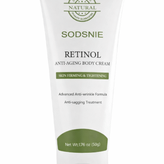 SODSNIE Skin Firming Nourishing Retinol Body Cream Natural Anti Aging Body Lotion Retinol 1.76oz